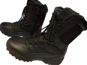 Urban Patrol Duty Zipper Boots Size 6.5M Black